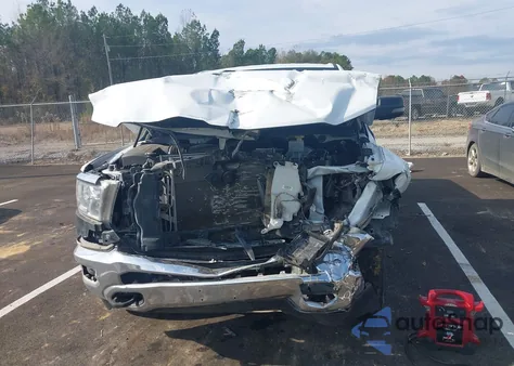 2023 Ram 1500 Big Horn 4X4 5'7 Box из США, поврежденный, VIN 1C6SRFFT0PN621097